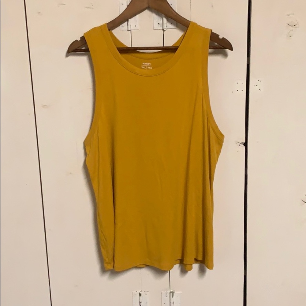 Old Navy Yellow Tank